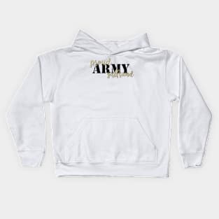 Proud Army Girlfriend Kids Hoodie